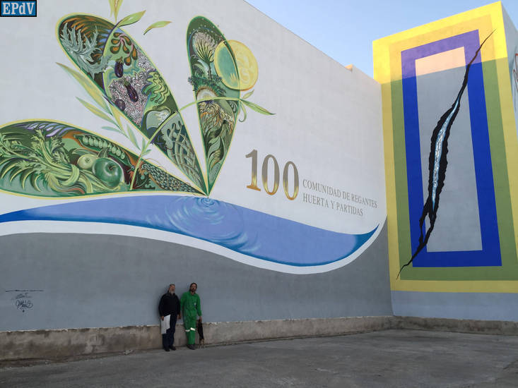 Mural de la Huerta — detalle