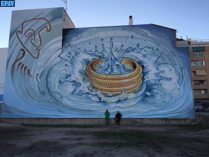 Mural de la Huerta — detalle