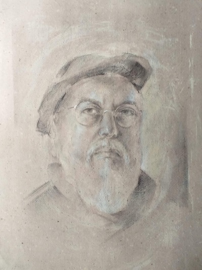 Autorretrato con boina